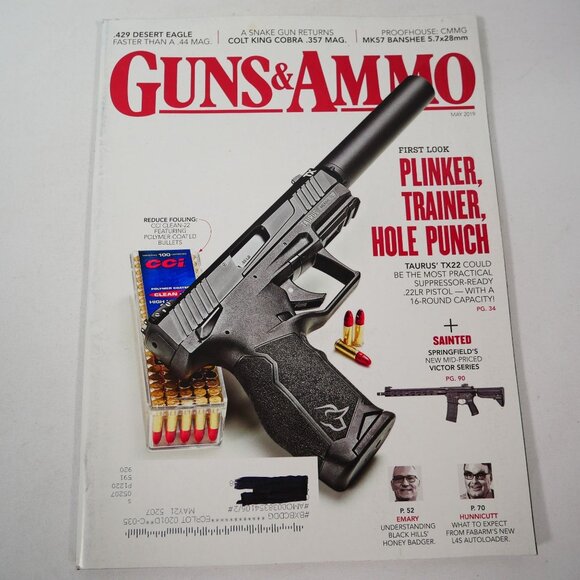 Guns & Ammo Magazine Assorted Lot Of 8 Issues from 2019-20 - Picture 6 of 16
